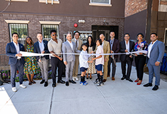 NYC HPD, Shelter Rock Builders, and The Community Preservation Corp. celebrate 31 new affordable homes 